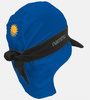Nammu swimming cap ear flap and visior - blue