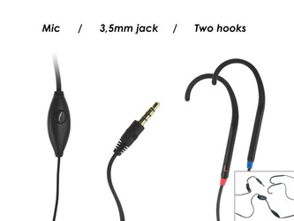Geemarc CL HOOK 8 - boucles d'induction / coudes avec microphone