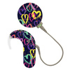Skins / stickers for audio processor MED-EL Sonnet 1 / 2 - hearts