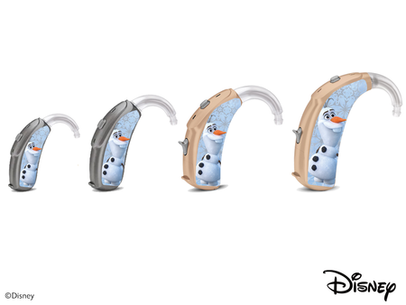 Hearing aid skin / stickers - Disney Frozen - Olaf