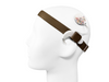 EasyFlex PRO light  headband for cochlear implants / audio processor - brown
