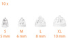 Embouts / dômes miniFit Open pour les appareils auditifs Oticon (miniFit Open Domes) - 10 pcs.