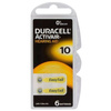 Piles pour appareils auditifs Duracell ActivAir 10 - 3x boîte (180 pièces)