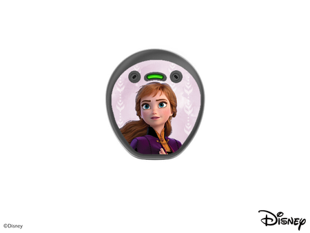 Skins / stickers for Cochlear Kanso 2 audio processor - Disney Frozen - Anna