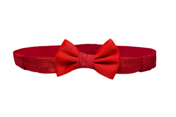 EasyFlex Girl Stirnband für Hörgeräte / Soundprozessoren mit Schleife - rote