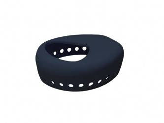 Housse de protection en silicone pour processeur Cochlear Kanso 2 / 3 - gris