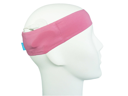 Sport headband for sound processors  - pink