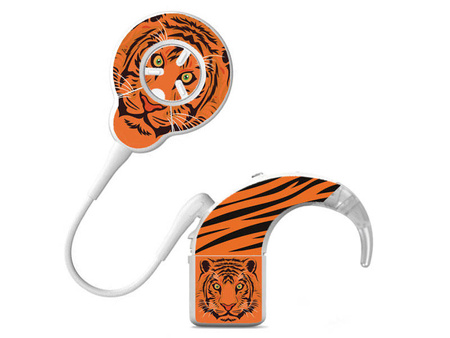 Skin pour le processeur Cochlear NUCLEUS 8 - tigre
