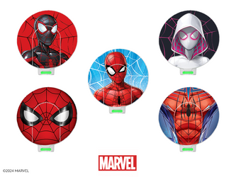 Adhesivo decorativo / skin para bobinas MED-EL DL - Marvel Spider-Man