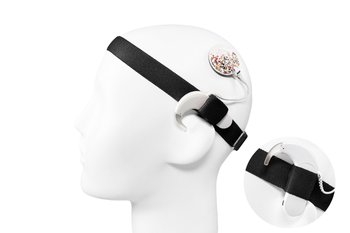 Cinta EasyFlex PRO light para procesadores de audio / implantes -  negro