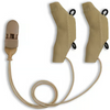 Ear Gear Cochlear Eyeglasses M1 - corded covers for two processors with eyeglasses mount