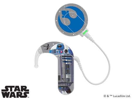 MED-EL Sonnet 3 audio processor skins / stickers - Lucasfilm Star Wars - R2D2