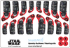 Hearing aid skin / stickers - Lucasfilm Star Wars - Darth Vader