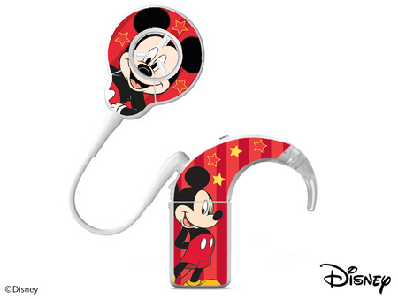 Cochlear Nucleus 8 sound processor skins / stickers - Disney Mickey - Mickey