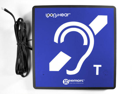 Bucle en forma de antena mural Geemarc