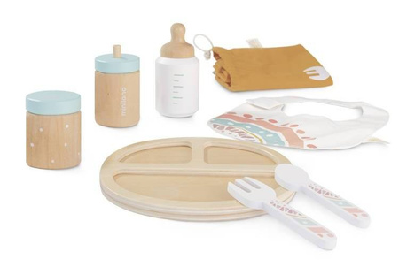 Doll Wooden Feeding Set