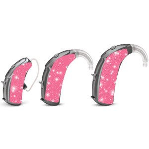 Universal skins for hearing aids - PINK