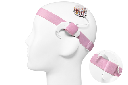 EasyFlex PRO light  headband for cochlear implants / audio processor - pink