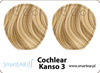 Skins für Cochlear Kanso 3 - blondes Haar