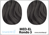 Skin for MED-EL Rondo 3 - black hair