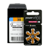 Hörgerätebatterien VARTA Power One Evolution 312 / PR41 – 1 Verpackung (60 Stück) 
