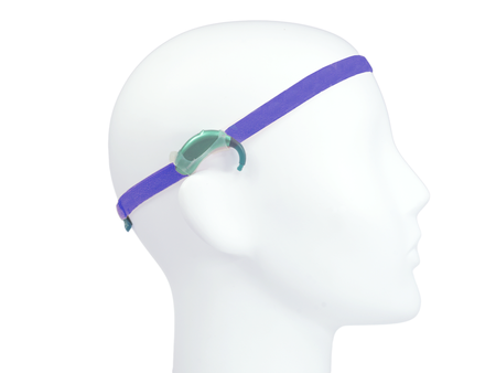 EasyFlex ULTRA headband for hearing aids and / or audio processor - dark violet