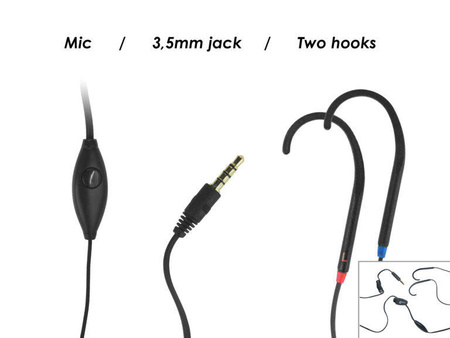 Geemarc CL HOOK 8 - induction loops / earhooks with a microphone