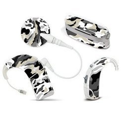 Adhesivo decorativo / skin para procesador de audio AB Naida / Neptun - camuflaje