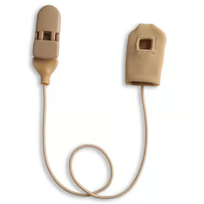 Ear Gear BAHA - mono corded cover for one BAHA processor (Baha Divino, Intenso, Baha 5, Oticon Ponto)