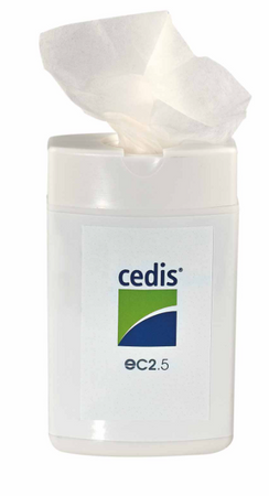 Disinfectant wipes with pocket dispenser eC2.5 