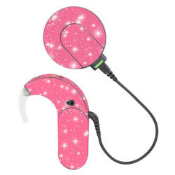 Skins für Audioprozessor MED-EL Sonnet 1 / 2 - pink