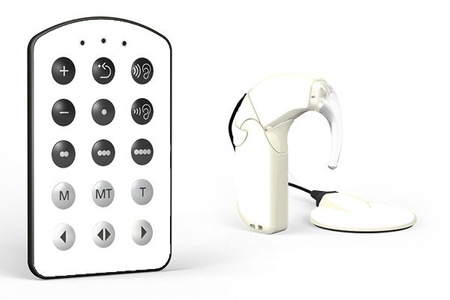 Adhesivo decorativo / skin para procesador de audio MED-EL Opus 2 - blanco