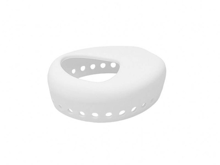 Housse de protection en silicone pour processeur Cochlear Kanso 2 - blanc