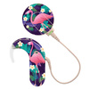 Skins / stickers for audio processor MED-EL Sonnet 1 / 2 - flamingo