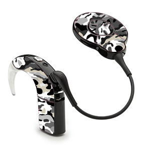 Adhesivo decorativo / skin para procesador de audio Cochlear Nucleus 7 - camuflaje