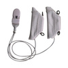Ear Gear Cochlear Eyeglasses - corded covers for two processors with eyeglasses mount