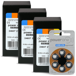 Batterien Varta Power One 312 - 3x boxen (180 Stück)