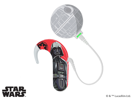 Skins pour l’audio processeur MED-EL Sonnet 1 / 2 - Lucasfilm Star Wars - Darth Vader