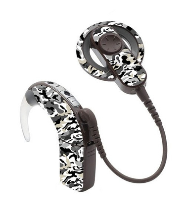 Adhesivo decoraivo / skin para procesador de audio Cochlear Nucleus 6 - camuflaje