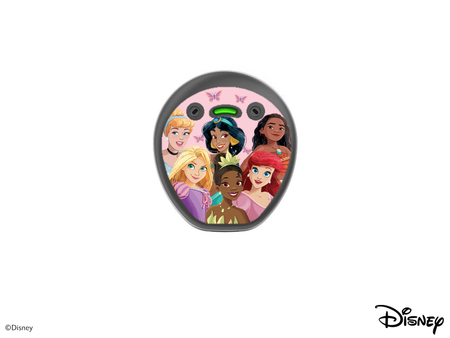 Skins / stickers for Cochlear Kanso 2 audio processor - Disney Princeses