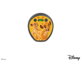 Skins / stickers for Cochlear Kanso 2 audio processor - Disney Lion King