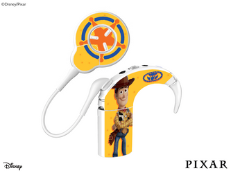 Cochlear Nucleus 7 sound processor skins / stickers - Disney Toy Story - Woody