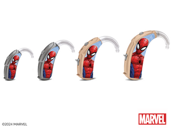 Hearing aid skin / stickers - Marvel Spider-Man