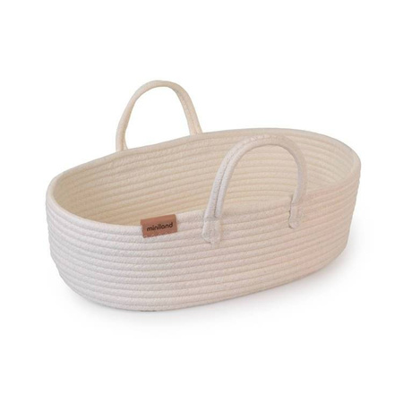 Panier porte-poupée coton