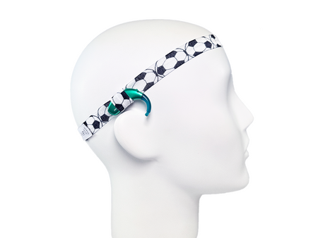 EasyFlex bands for hearing aids and/or audio processors - Football