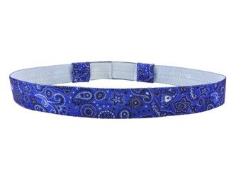 Bandeau EasyFlex pour appareils auditifs et/ou processeurs audio - formes bleues