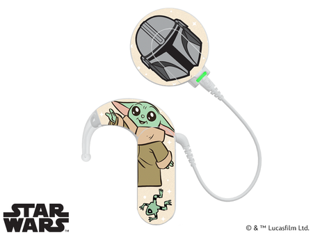 MED-EL Sonnet 3 audio processor skins / stickers - Lucasfilm Star Wars - Grogu
