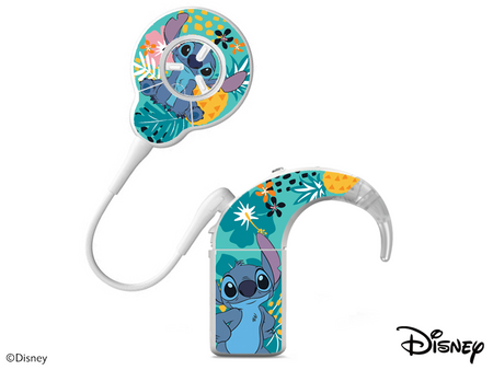 Cochlear Nucleus 8 sound processor skins / stickers - Disney Lilo&Stitch - Stitch