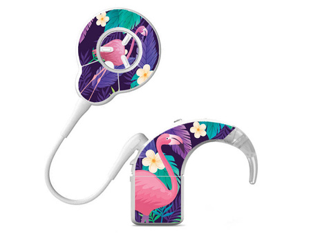 Skin pour le processeur Cochlear NUCLEUS 8 - flamant