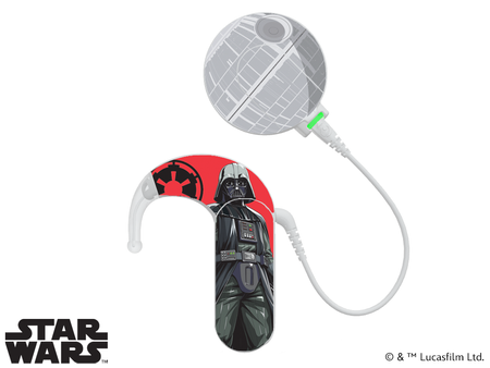 MED-EL Sonnet 3 audio processor skins / stickers - Lucasfilm Star Wars - Darth Vader